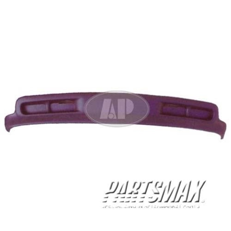 1000 | 1988-1989 PLYMOUTH SUNDANCE Front bumper cover ES; prime | CH1000125|4388527