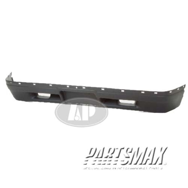 1000 | 1988-1990 PLYMOUTH VOYAGER Front bumper cover to 5/90; w/o vents; prime | CH1000117|4388350